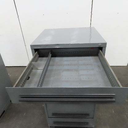 6 Drawer 28" x 28" x 60" Small Parts Tool Storage Shop Cabinet
