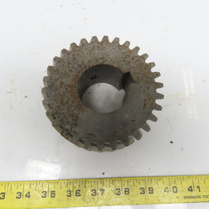 1C109383 Beval Gear 30 Tooth 2" Keyed Bore 1-1/2" Wide 1-7/8 Over All Width