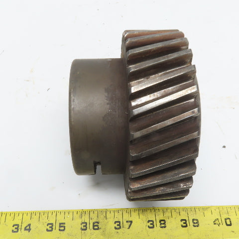B061635 Beval Gear 30 Tooth 2" Keyed Bore 1-1/2" Wide 3" Over All Width