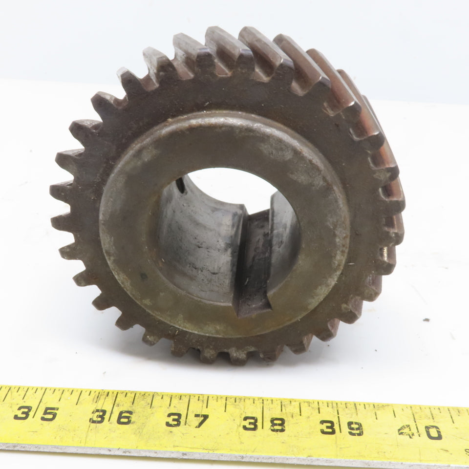 B061635 Beval Gear 30 Tooth 2" Keyed Bore 1-1/2" Wide 3" Over All Width