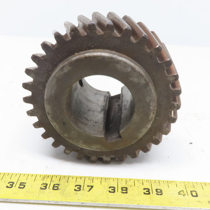 B061635 Beval Gear 30 Tooth 2" Keyed Bore 1-1/2" Wide 3" Over All Width