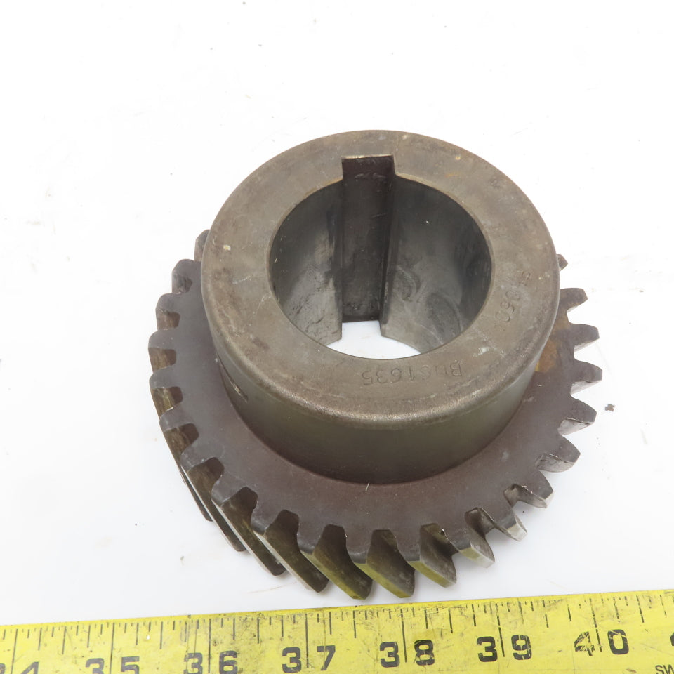 B061635 Beval Gear 30 Tooth 2" Keyed Bore 1-1/2" Wide 3" Over All Width