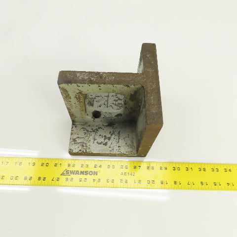 3/4" Thick Cast Iron Machined Webb Right Angle Setup Plate 6" H x 6" W 6" L