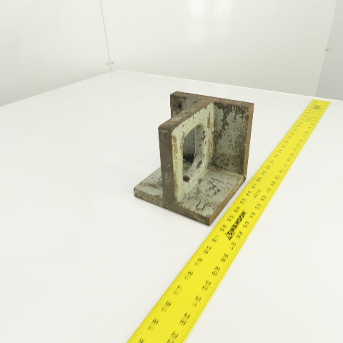 3/4" Thick Cast Iron Machined Webb Right Angle Setup Plate 6" H x 6" W 6" L