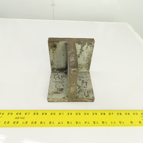3/4" Thick Cast Iron Machined Webb Right Angle Setup Plate 6" H x 6" W 6" L