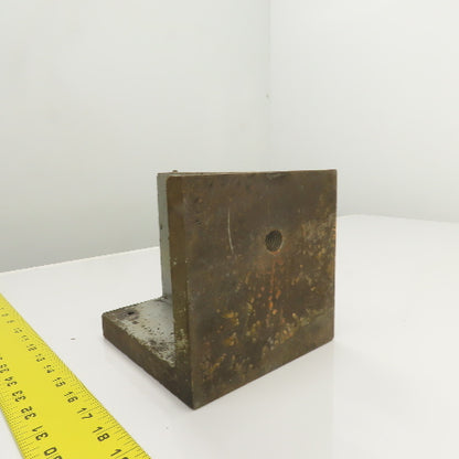 3/4" Thick Cast Iron Machined Webb Right Angle Setup Plate 6" H x 6" W 6" L