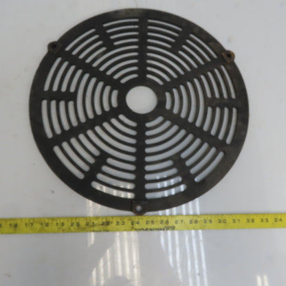 16-3/4" Diameter Round Cast Iron Grate Motor Guard Grill Drain