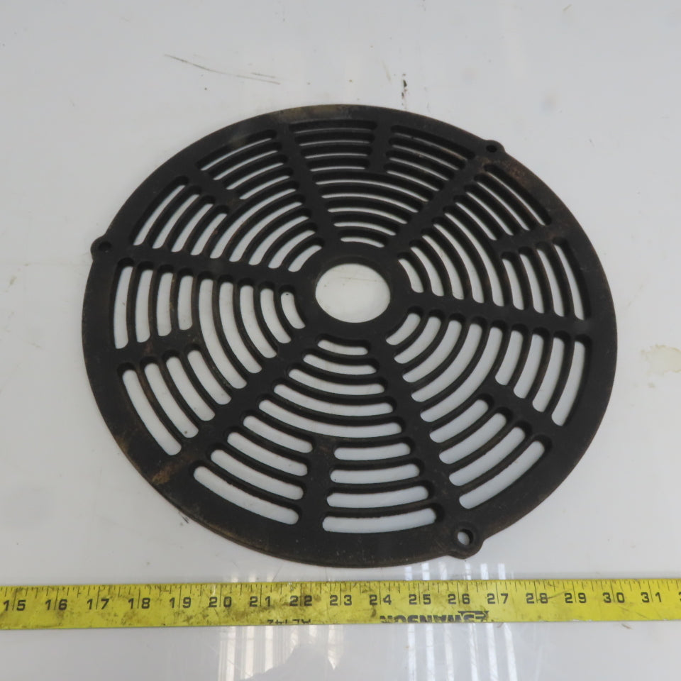 16-3/4" Diameter Round Cast Iron Grate Motor Guard Grill Drain
