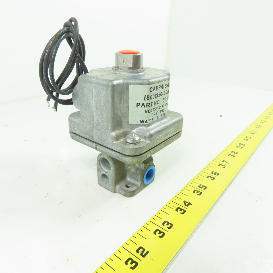 Skinner 537123 Solenoid Valve 120V 60Hz 125PSI 1/4" NPT