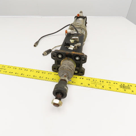 SMC CE2F63-250J-A54L 63mm Bore 250mm Stroke Rod Lock Reading Air Cylinder