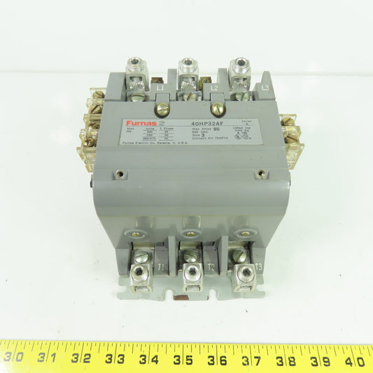 Furnas 40HP32AF Ser A 600V 90A Size 3 Contactor 110/120V Coil