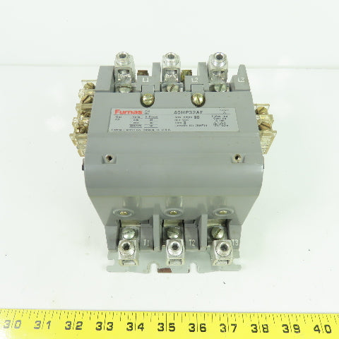 Furnas 40HP32AF Ser A 600V 90A Size 3 Contactor 110/120V Coil