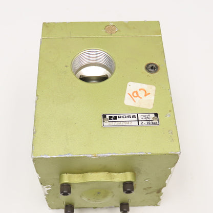 Ross 2773A7942 2 Position Valve Block