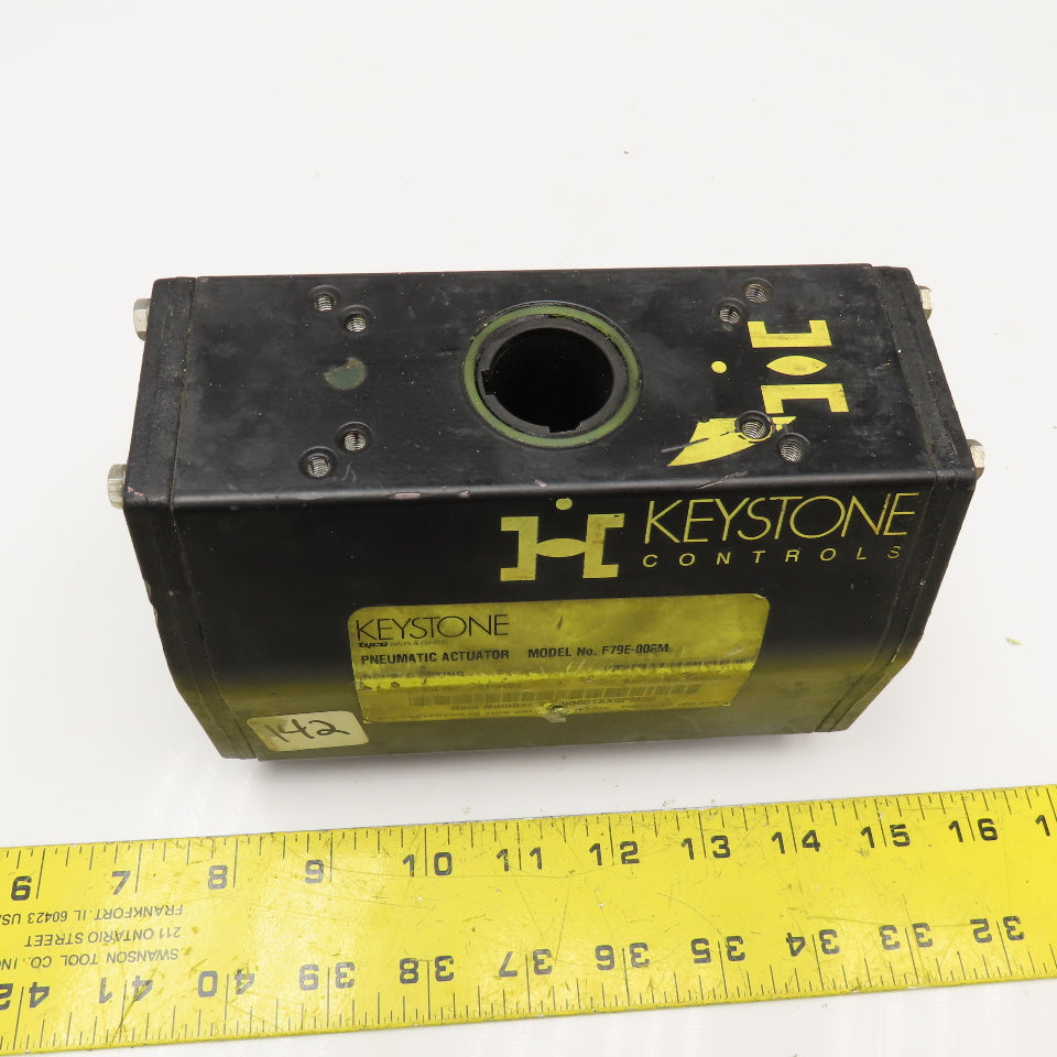 Keystone F79E-006M Double Acting Pneumatic Valve Actuator