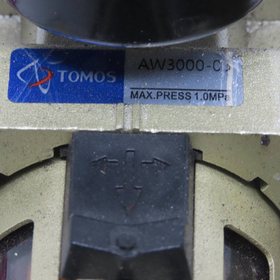 Tomos AW3000-03 & AL3000-03 3/8" NPT Pneumatic Filter Regulator Lubricator Assy