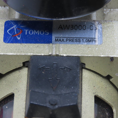 Tomos AW3000-03 & AL3000-03 3/8" NPT Pneumatic Filter Regulator Lubricator Assy