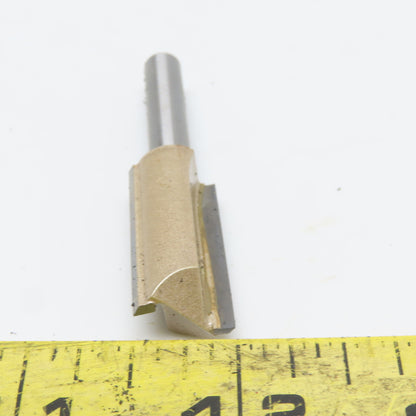 Carbide 1/4"x1/2"x30mm Straight Router Bit 2 Flute Wood Milling Cutter Lot of 7
