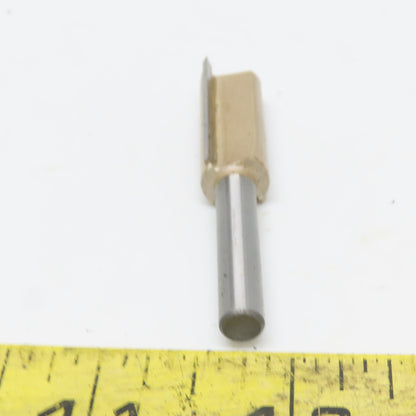 Carbide 1/4"x1/2"x30mm Straight Router Bit 2 Flute Wood Milling Cutter Lot of 7