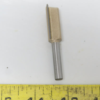 Carbide 1/4"x1/2"x30mm Straight Router Bit 2 Flute Wood Milling Cutter Lot of 7