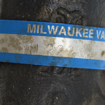 Milwaukee Valve ML 222V AN 4" Lug Mount Wafer Style Butterfly Valve
