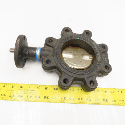 Milwaukee Valve ML 222V AN 4" Lug Mount Wafer Style Butterfly Valve