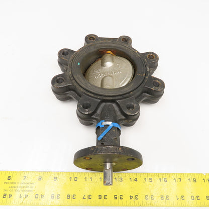 Milwaukee Valve ML 222V AN 4" Lug Mount Wafer Style Butterfly Valve