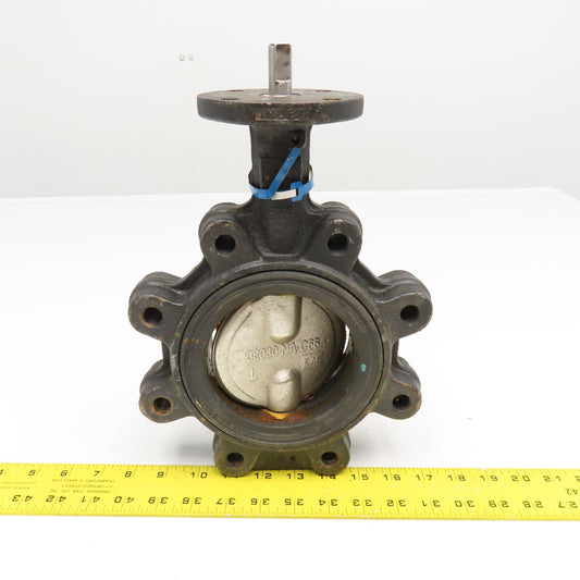 Milwaukee Valve ML 222V AN 4" Lug Mount Wafer Style Butterfly Valve