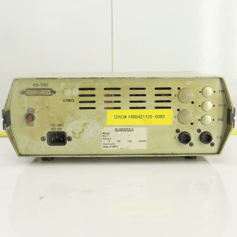 Numerex DRO 3 AXIS Micron-X Three Axis Digital Readout 110-120VAC 1PH