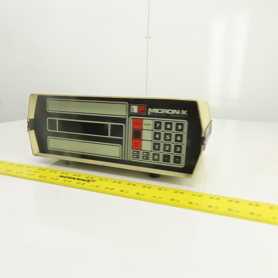 Numerex DRO 2000 Micron-X Two Axis Digital Readout 110-120VAC 1PH