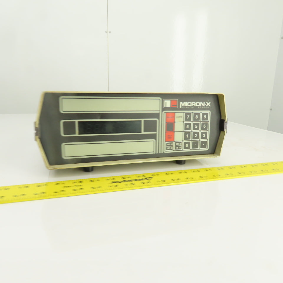 Numerex DRO 2000 Micron-X Two Axis Digital Readout 110-120VAC 1PH