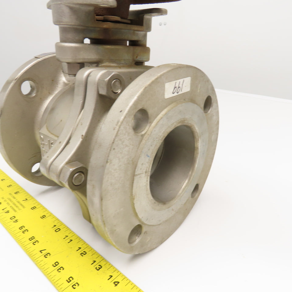 FNW 600-150 3" CF8M Stainless Steel Ball Valve 150#