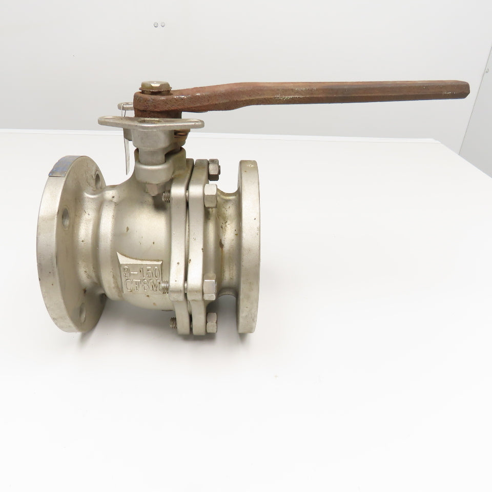 FNW 600-150 3" CF8M Stainless Steel Ball Valve 150#