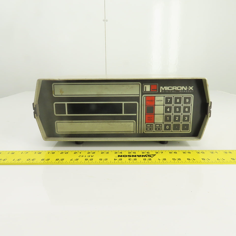 Numerex A 95-0052 DRO SYST/1 Micron-X Digital Readout 110-120VAC 1PH