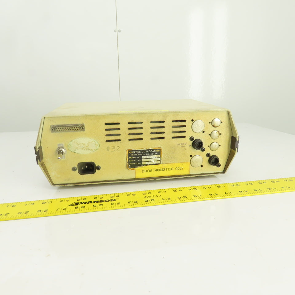 Numerex Micron-X 3 Axis Digital Readout 110-120VAC 1PH