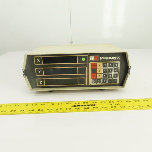 Numerex Micron-X 3 Axis Digital Readout 110-120VAC 1PH