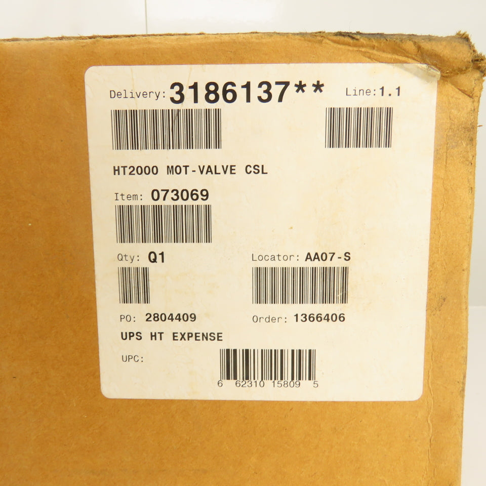 Hypertherm 073069 HT2000 Mot-Valve CSL