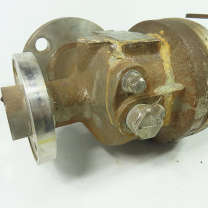 Lonergan D-10DS424-JG 1"x2" Flanged Safety Relief Valve 120PSI Orifice D 37.3GPM