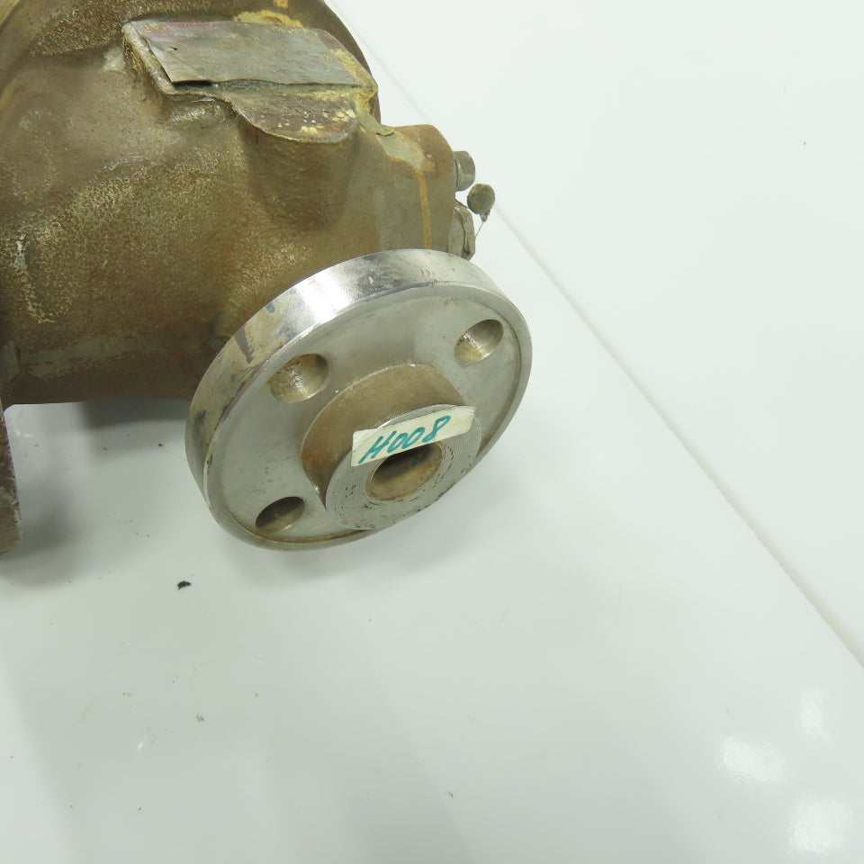 Lonergan D-10DS424-JG 1"x2" Flanged Safety Relief Valve 120PSI Orifice D 37.3GPM
