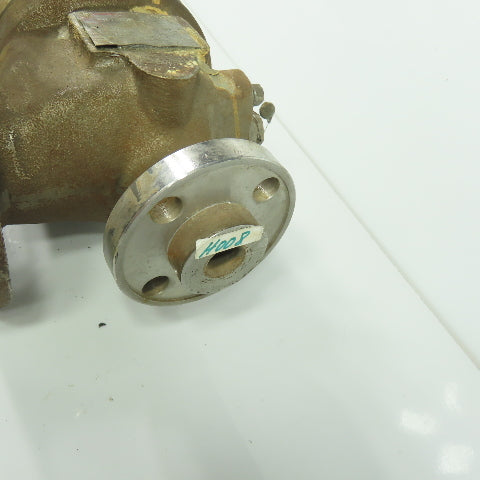 Lonergan D-10DS424-JG 1"x2" Flanged Safety Relief Valve 120PSI Orifice D 37.3GPM
