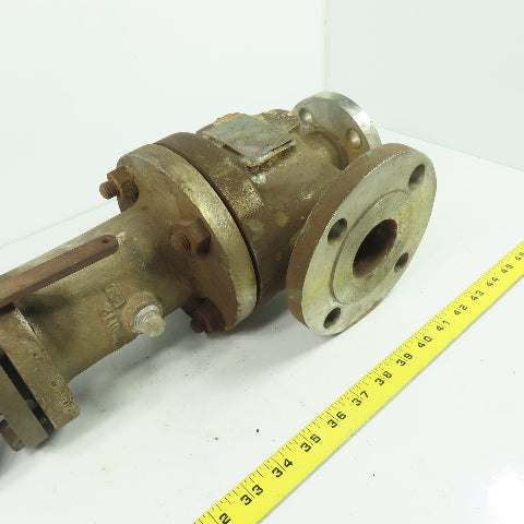 Lonergan D-10DS424-JG 1"x2" Flanged Safety Relief Valve 120PSI Orifice D 37.3GPM