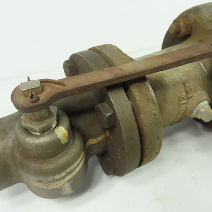Lonergan D-10DS424-JG 1"x2" Flanged Safety Relief Valve 120PSI Orifice D 37.3GPM