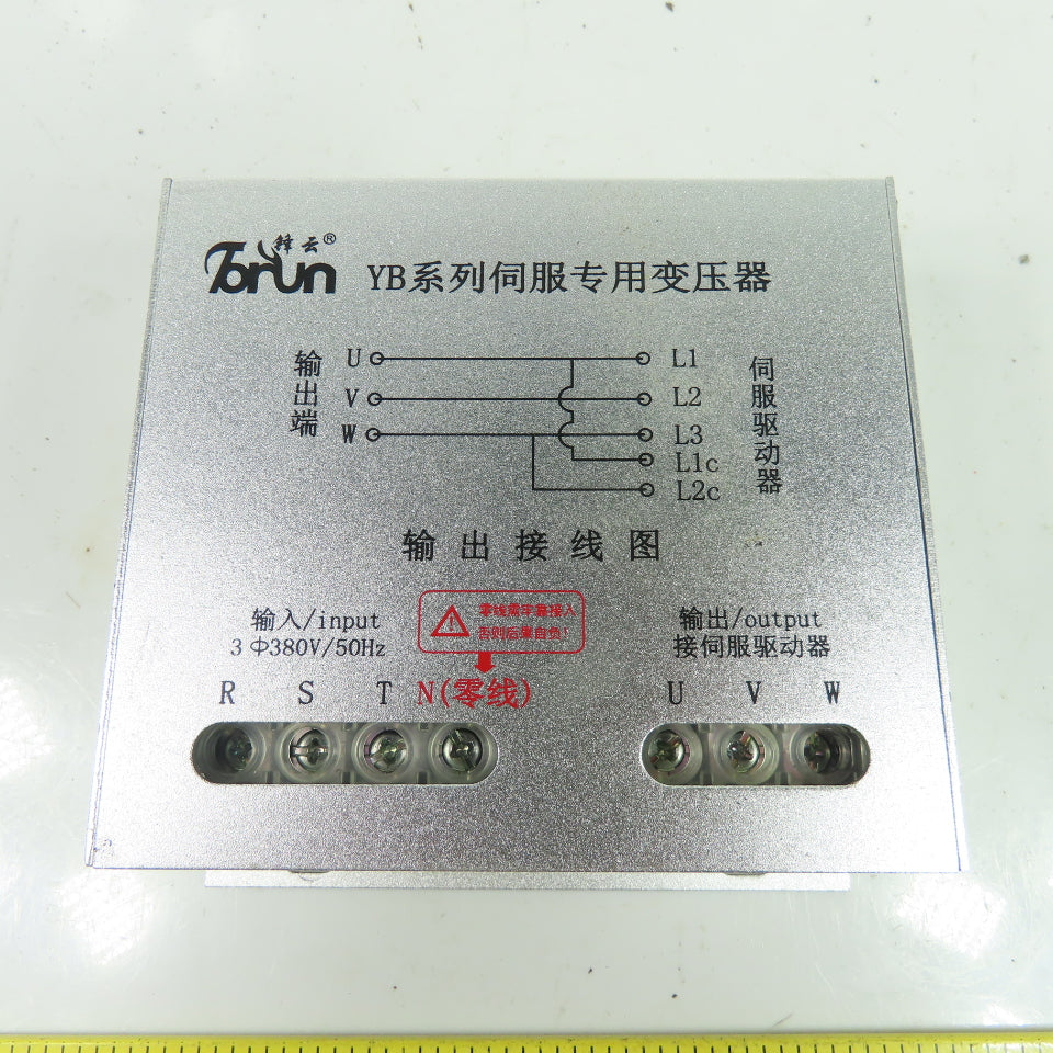 Torun YB-05K Electronic Servo Transformer 3Ph 5kva 380V 50Hz
