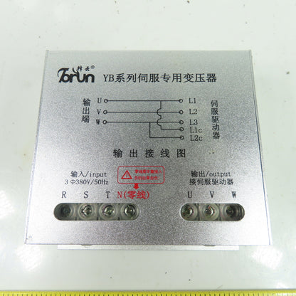 Torun YB-05K Electronic Servo Transformer 3Ph 5kva 380V 50Hz