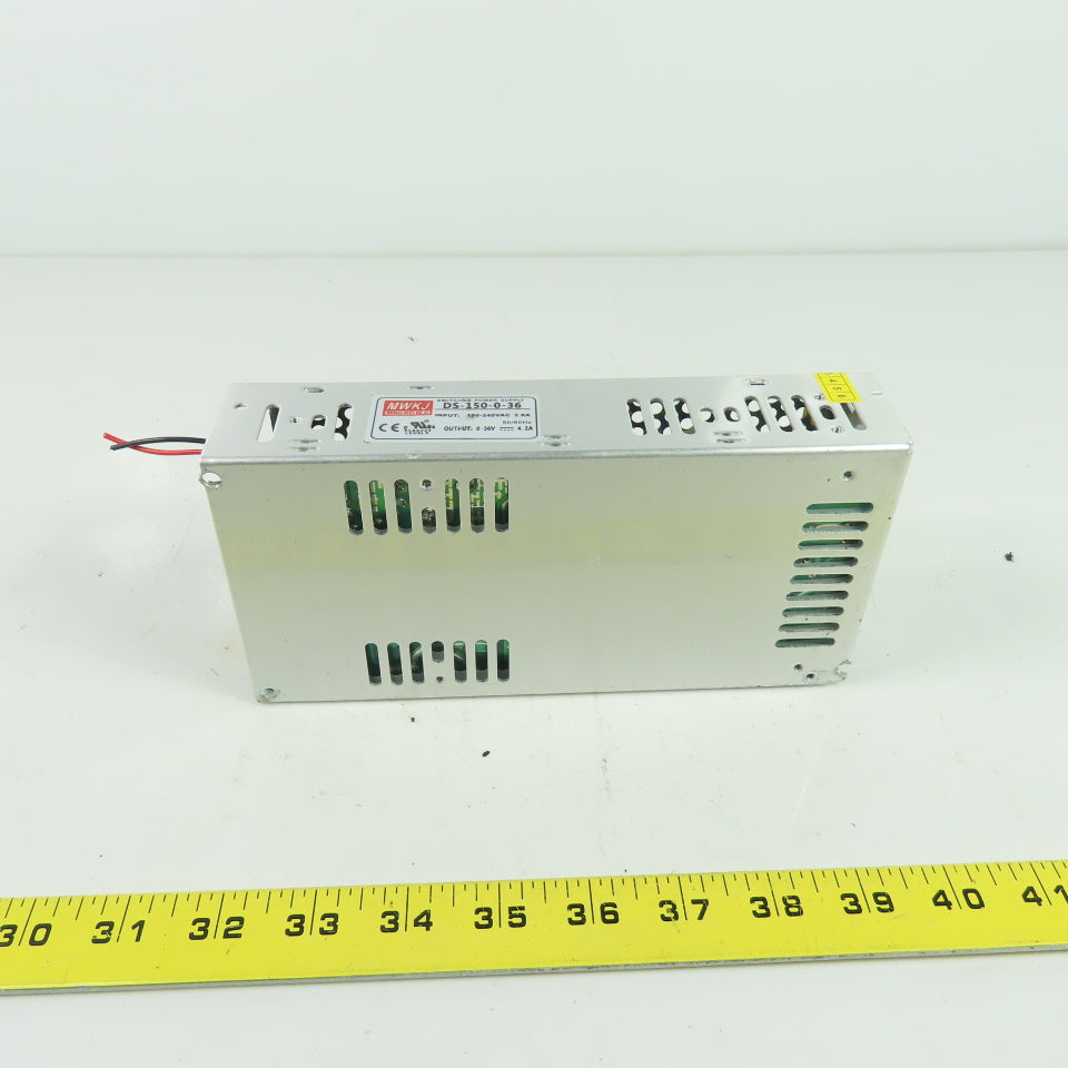 MWKJ DS-150-0-36 Power Supply 100-240VAC 2.0A 50/60HZ