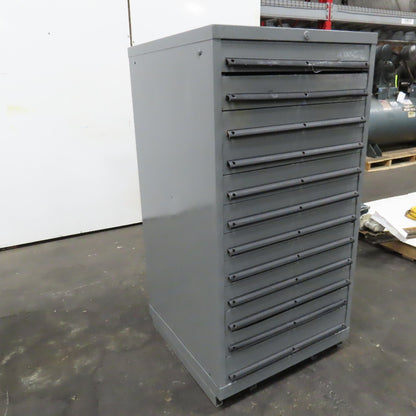 12 Drawer Small Parts Industrial Storage Cabinet 28" x 28" x 54"