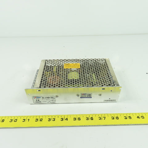 Lnddr S-250-24 Power Supply 115/230VAC 5.0A 50/60Hz