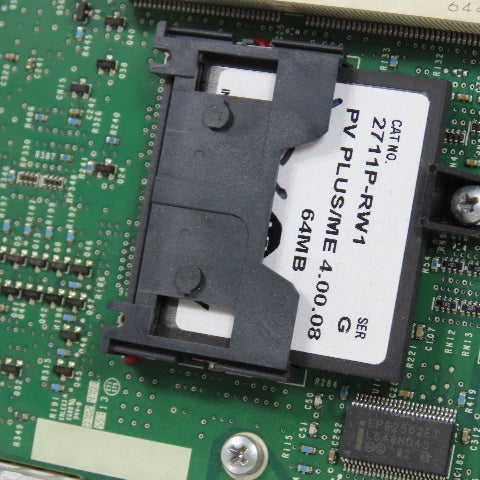 Allen Bradley 2711P-RP1X Ser E Rev G Panelview Plus Logic Module 2711P-T10C4D1