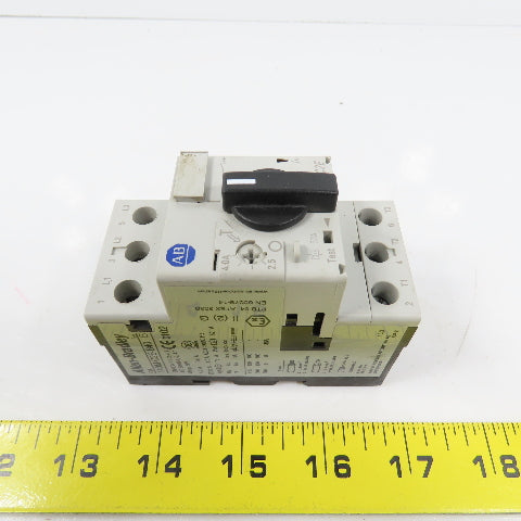 Allen Bradley 140M-C2E-B40 Ser B Motor Protection Circuit-Breaker 2.5-4.0A