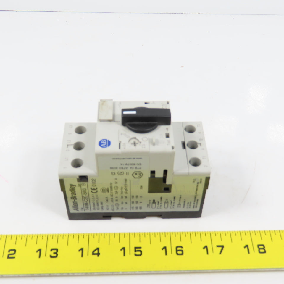 Allen Bradley 140M-C2E-B40 Ser B Motor Protection Circuit-Breaker 2.5-4.0A