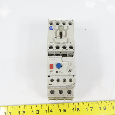 Allen Bradley 100-C09*10 C09 9A 600V Contactor 120V Coil W/ 193-EECB Overload